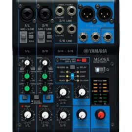 Yamaha MG06X 6-Input Compact Stereo Mixer