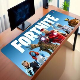 GamerGrip Fortnite StormRider Gaming Mouse Pad, XXXL Desk Mat, 46 x 92 cm, Blue